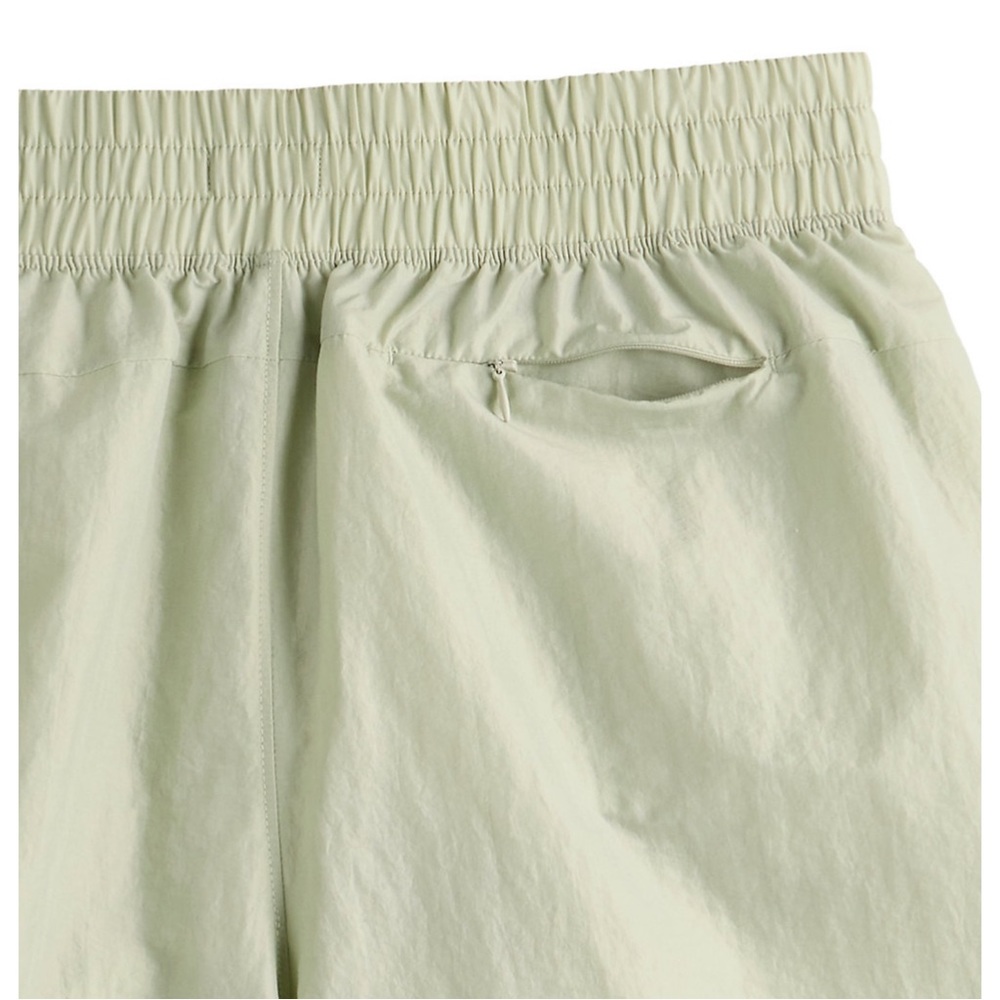 NWT FLX Buckle-Front Twill Woven Active Shorts High Rise Relaxed Green XS, M, XL - Picture 5 of 5